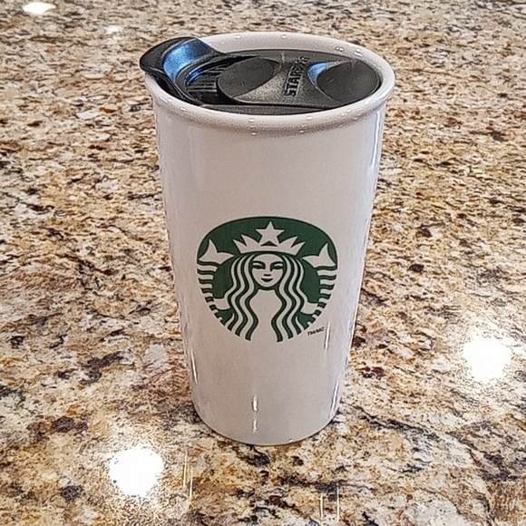 Starbucks Other - Classic Starbucks Siren Ceramic Travel Mug